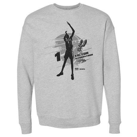 Victor Wembanyama Men's Crewneck Sweatshirt | 500 LEVEL