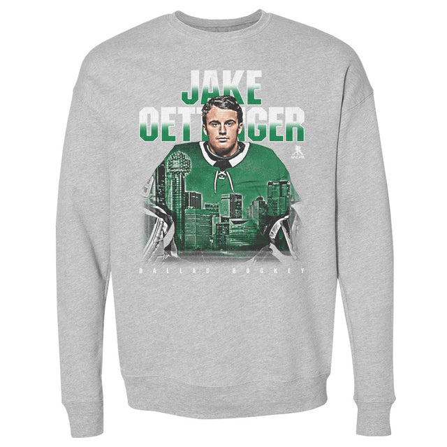 Jake Oettinger Men's Crewneck Sweatshirt | 500 LEVEL