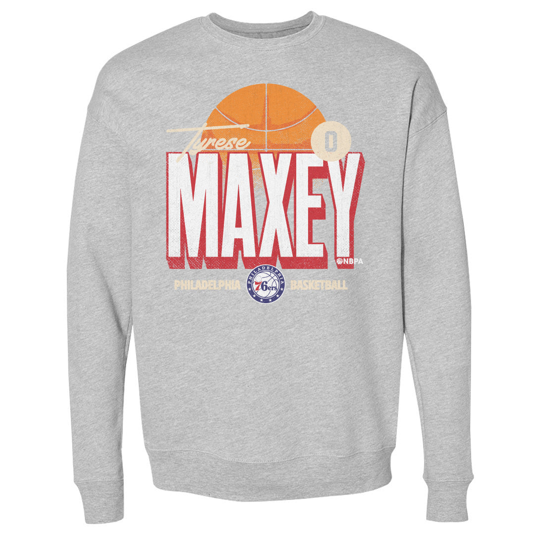 Tyrese Maxey Men's Crewneck Sweatshirt | 500 LEVEL