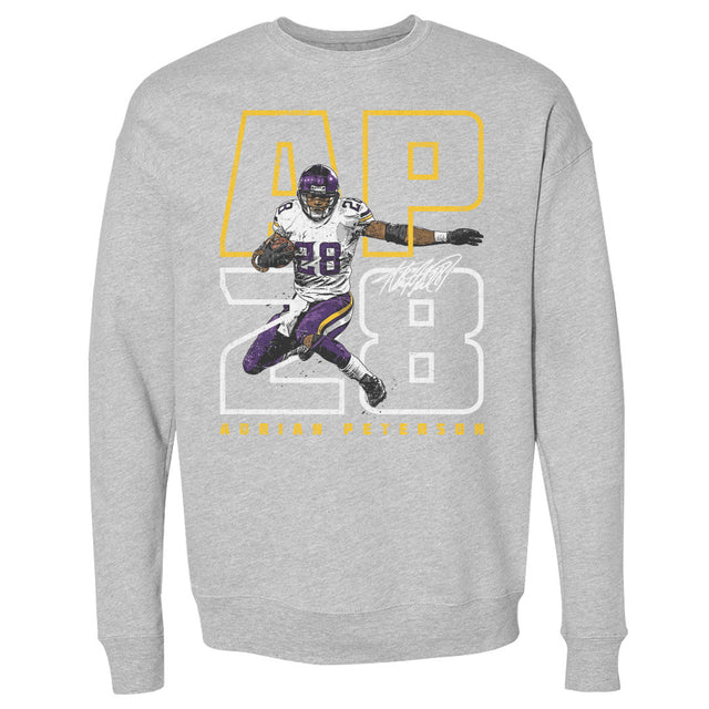 Adrian Peterson Men's Crewneck Sweatshirt | 500 LEVEL