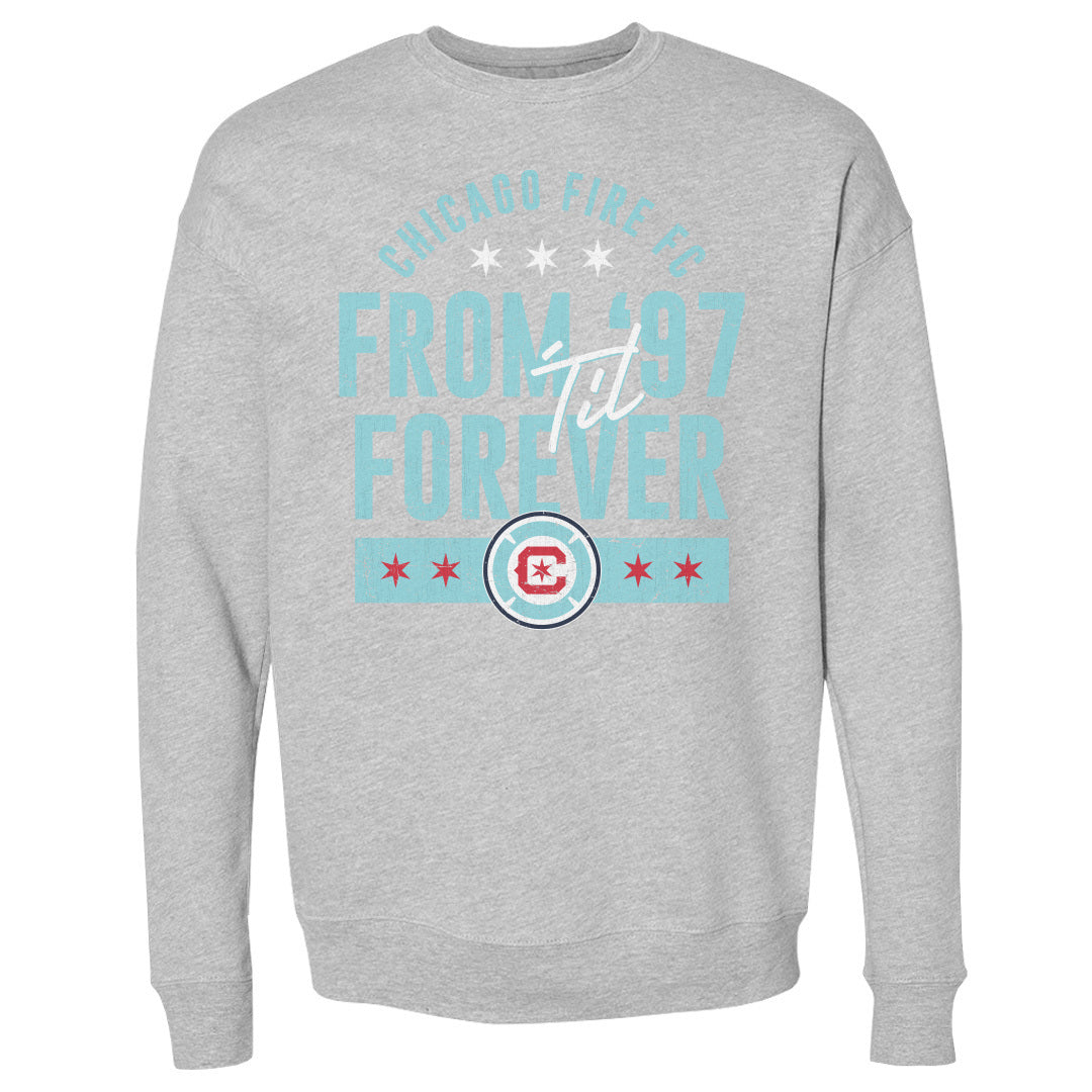 Chicago Fire FC Men's Crewneck Sweatshirt | 500 LEVEL