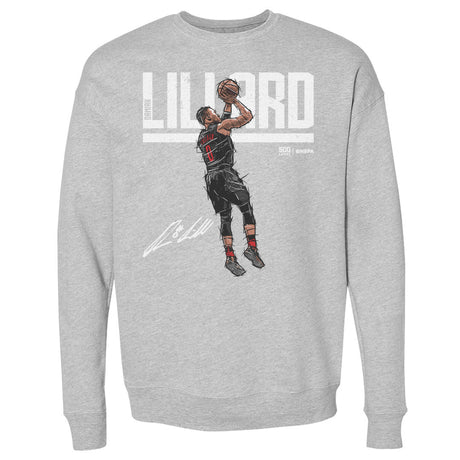 Damian Lillard Men's Crewneck Sweatshirt | 500 LEVEL