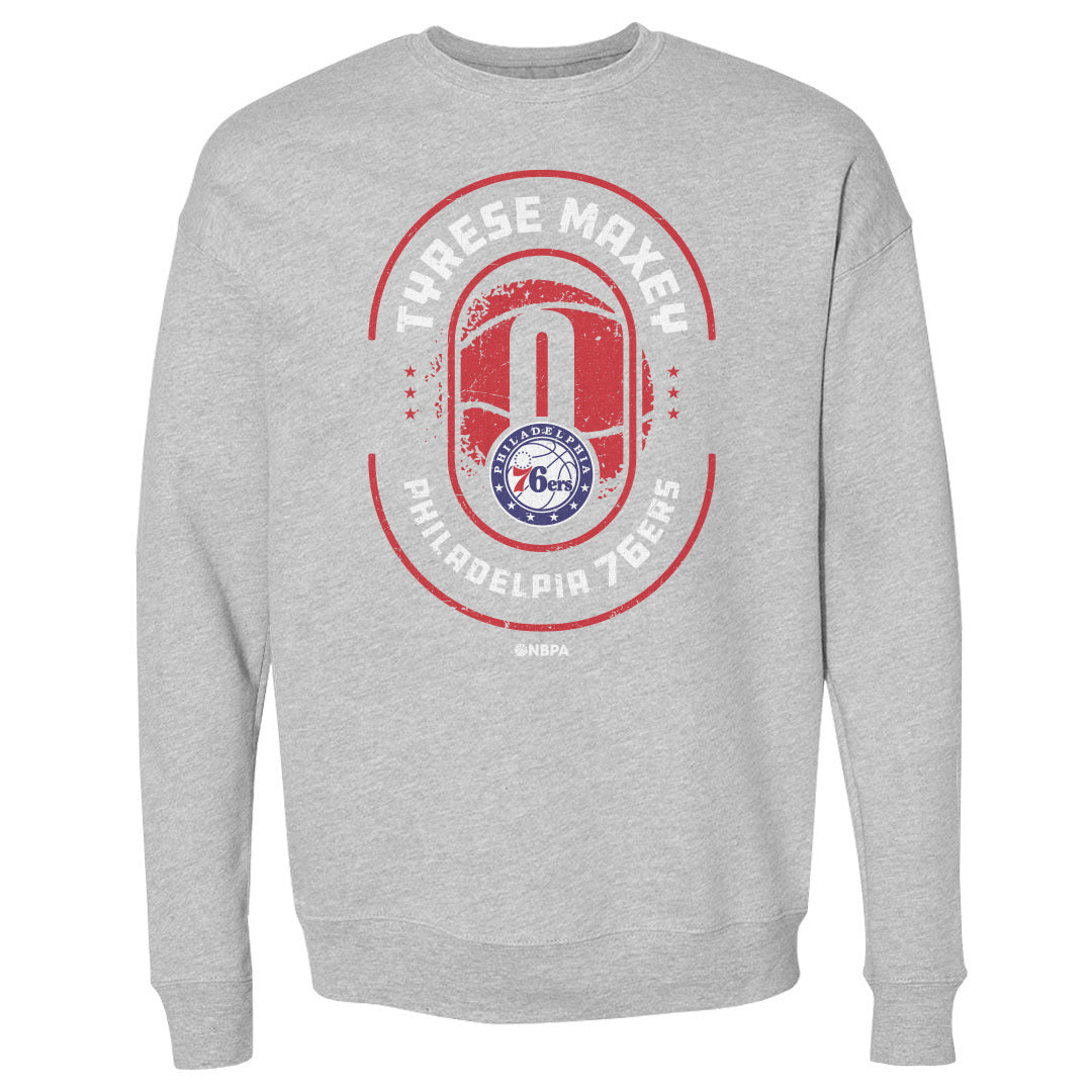 Tyrese Maxey Men's Crewneck Sweatshirt | 500 LEVEL