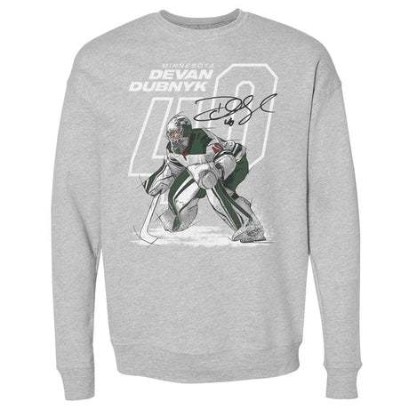Devan Dubnyk Men's Crewneck Sweatshirt | 500 LEVEL