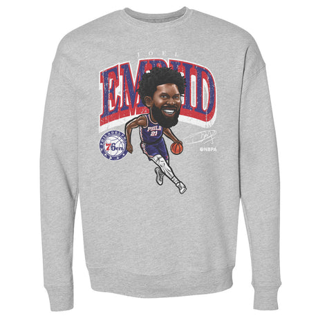 Joel Embiid Men's Crewneck Sweatshirt | 500 LEVEL
