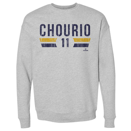 Jackson Chourio Men's Crewneck Sweatshirt | 500 LEVEL