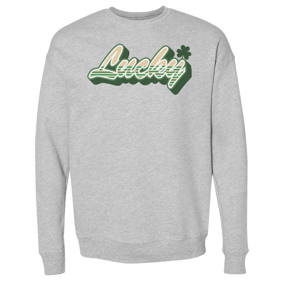St. Patrick's Day Men's Crewneck Sweatshirt | 500 LEVEL