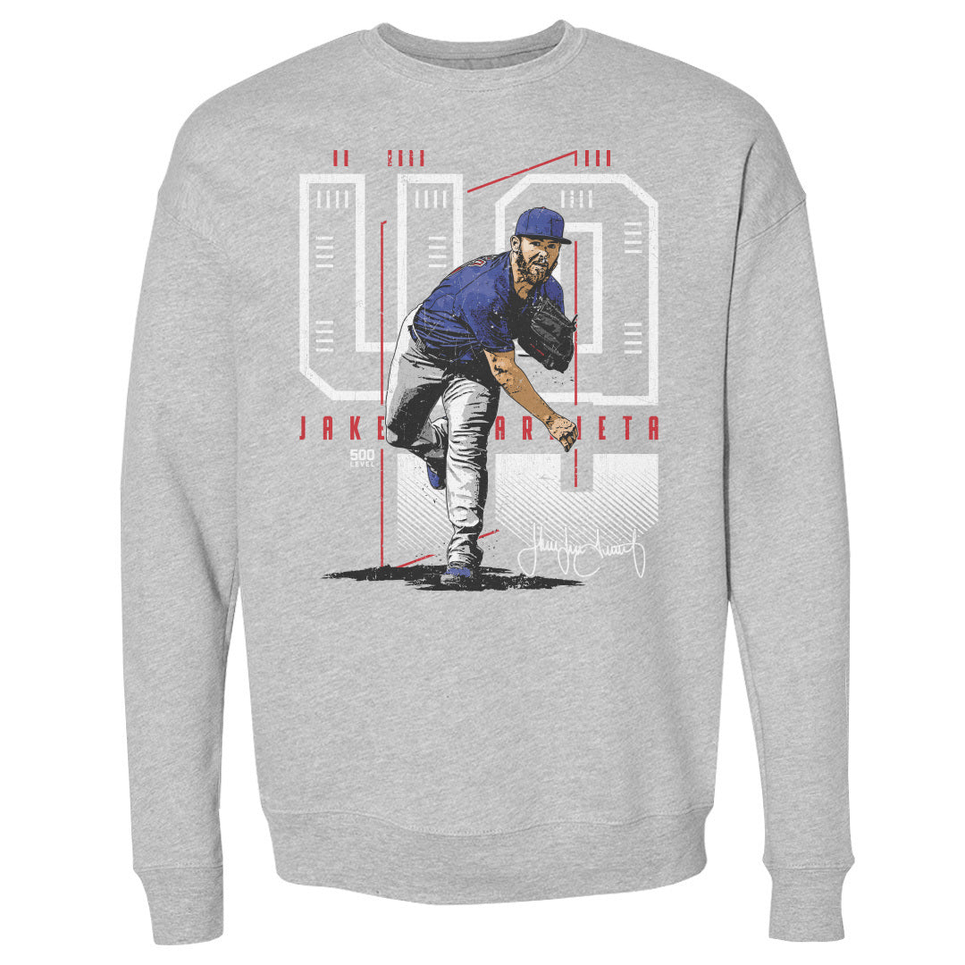 Jake Arrieta Men's Crewneck Sweatshirt | 500 LEVEL