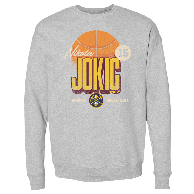 Nikola Jokic Men's Crewneck Sweatshirt | 500 LEVEL