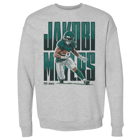 Jakobi Meyers Men's Crewneck Sweatshirt | 500 LEVEL