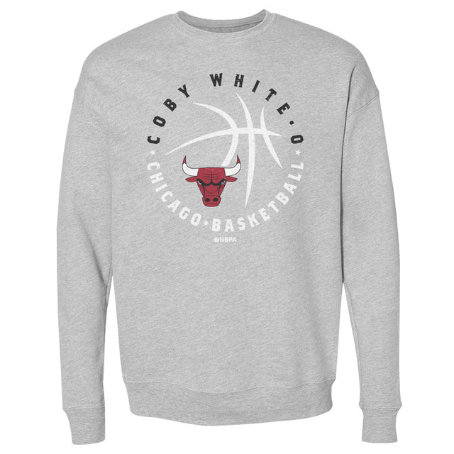 Coby White Men's Crewneck Sweatshirt | 500 LEVEL