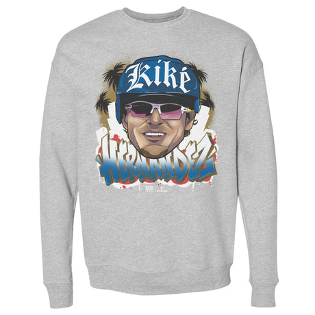 Enrique Hernandez Men's Crewneck Sweatshirt | 500 LEVEL