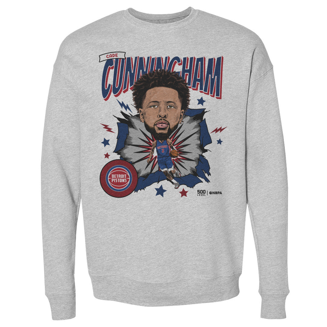 Cade Cunningham Men's Crewneck Sweatshirt | 500 LEVEL