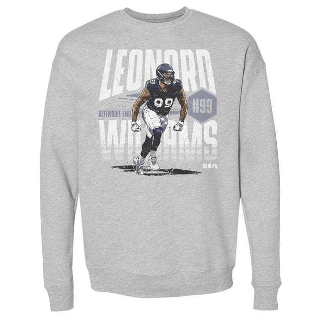 Leonard Williams Men's Crewneck Sweatshirt | 500 LEVEL