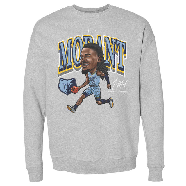 Ja Morant Men's Crewneck Sweatshirt | 500 LEVEL