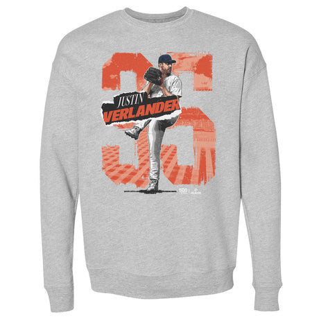 Justin Verlander Men's Crewneck Sweatshirt | 500 LEVEL