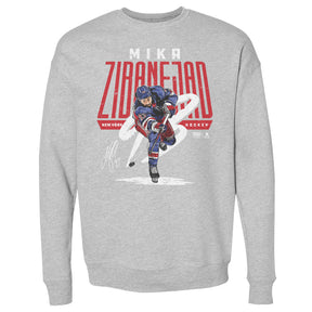 Mika Zibanejad Men's Crewneck Sweatshirt | 500 LEVEL