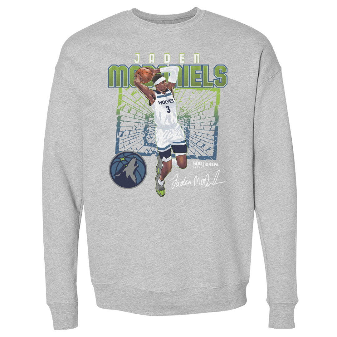 Jaden McDaniels Men's Crewneck Sweatshirt | 500 LEVEL