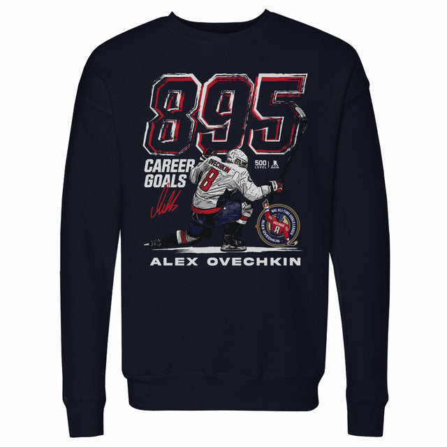 Alex Ovechkin Men's Crewneck Sweatshirt | 500 LEVEL