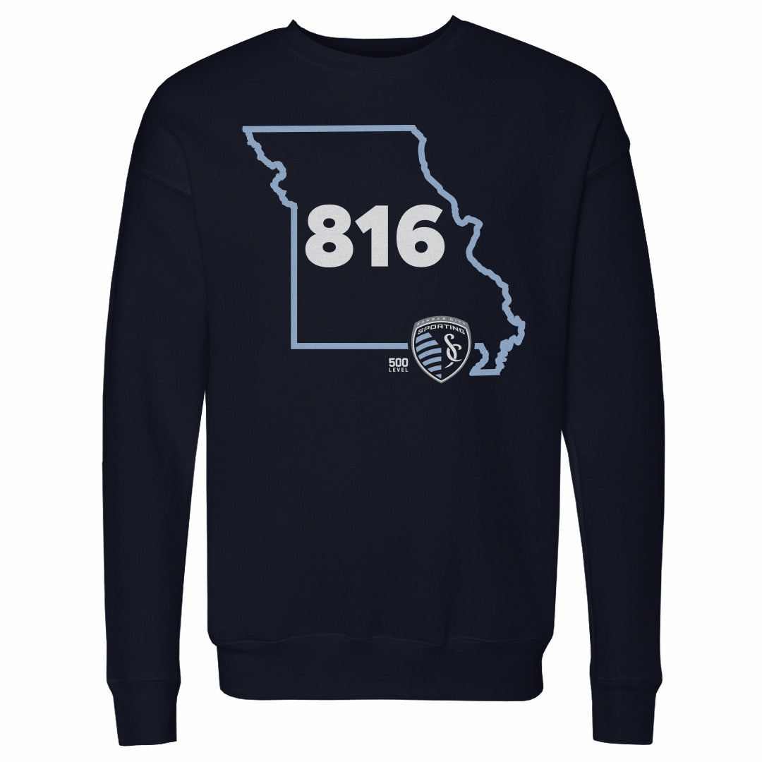 Sporting Kansas City Men's Crewneck Sweatshirt | 500 LEVEL