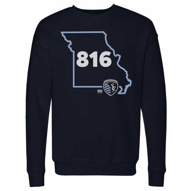 Sporting Kansas City Men's Crewneck Sweatshirt | 500 LEVEL