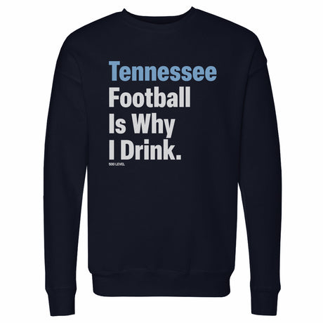 Tennessee Football Men's Crewneck Sweatshirt | 500 LEVEL