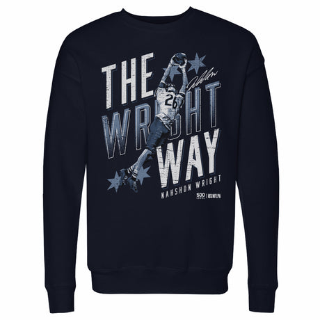 Nahshon Wright Men's Crewneck Sweatshirt | 500 LEVEL