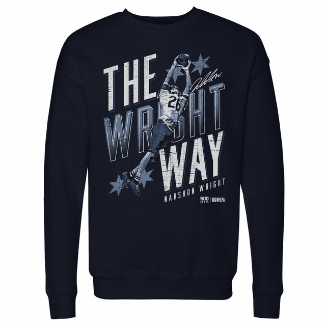 Nahshon Wright Men's Crewneck Sweatshirt | 500 LEVEL