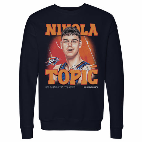 Nikola Topic Men's Crewneck Sweatshirt | 500 LEVEL