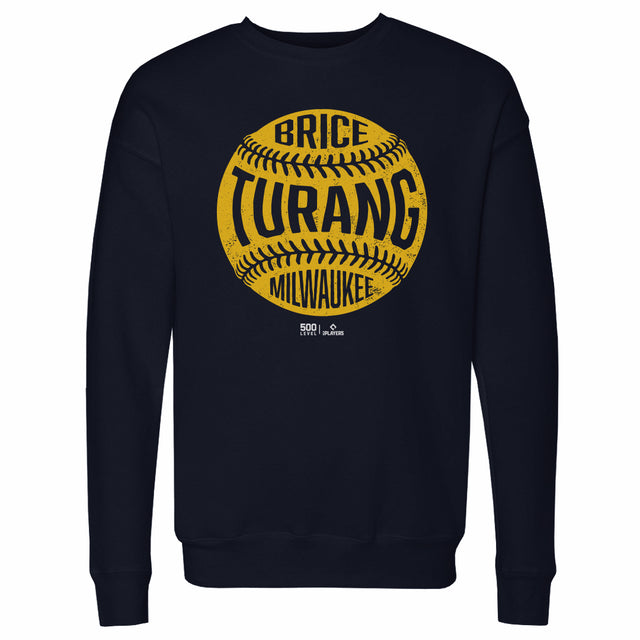 Brice Turang Men's Crewneck Sweatshirt | 500 LEVEL
