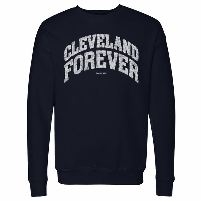 Cleveland Men's Crewneck Sweatshirt | 500 LEVEL