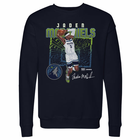Jaden McDaniels Men's Crewneck Sweatshirt | 500 LEVEL