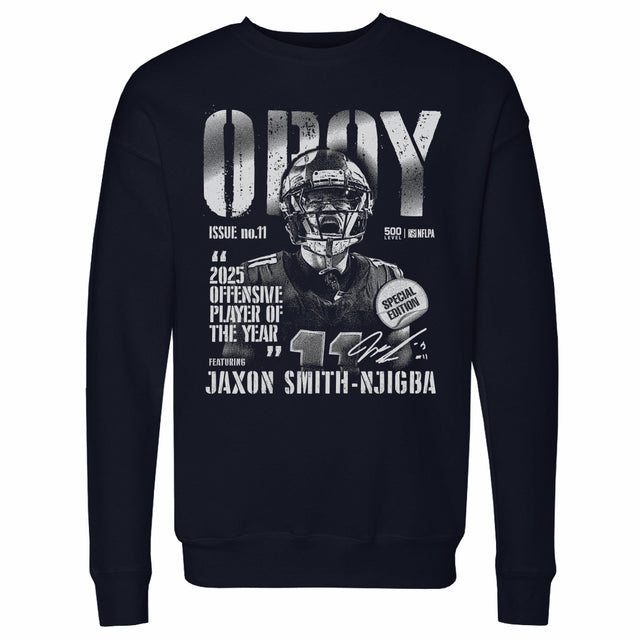 Jaxon Smith-Njigba Men's Crewneck Sweatshirt | 500 LEVEL
