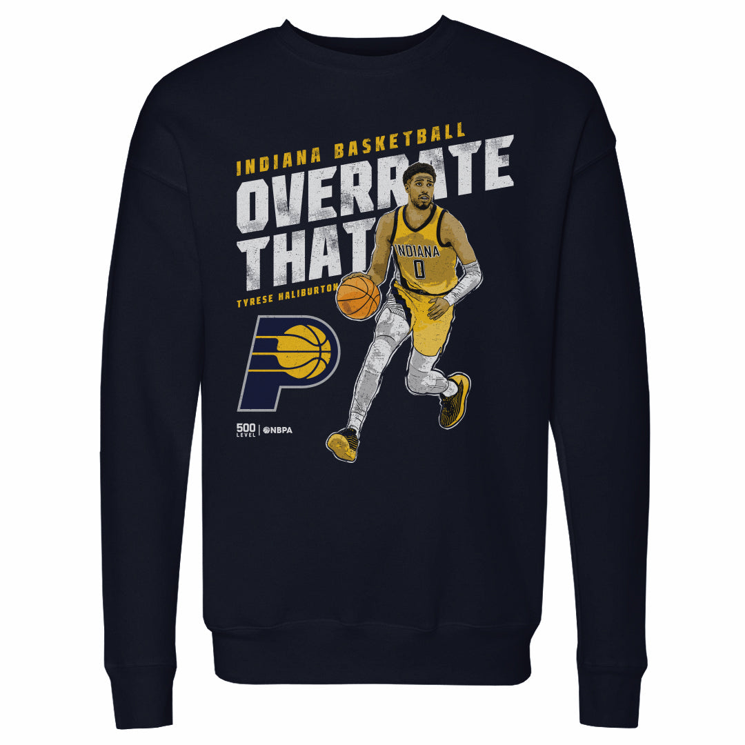 Tyrese Haliburton Men's Crewneck Sweatshirt | 500 LEVEL