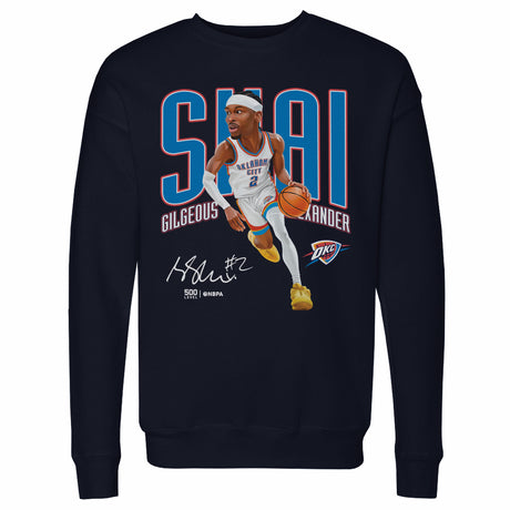 Shai Gilgeous-Alexander Men's Crewneck Sweatshirt | 500 LEVEL