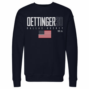 Jake Oettinger Men's Crewneck Sweatshirt | 500 LEVEL