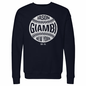 Jason Giambi Men's Crewneck Sweatshirt | 500 LEVEL