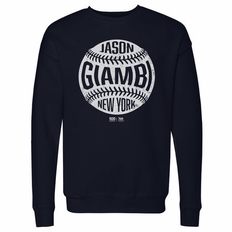 Jason Giambi Men's Crewneck Sweatshirt | 500 LEVEL