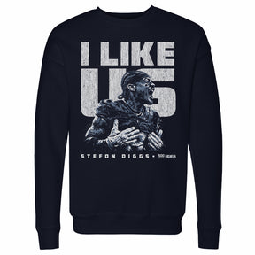 Stefon Diggs Men's Crewneck Sweatshirt | 500 LEVEL
