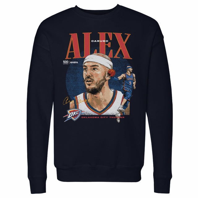 Alex Caruso Men's Crewneck Sweatshirt | 500 LEVEL