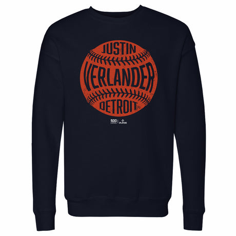 Justin Verlander Men's Crewneck Sweatshirt | 500 LEVEL