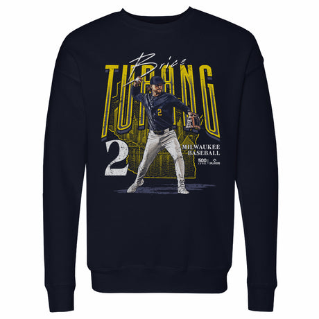 Brice Turang Men's Crewneck Sweatshirt | 500 LEVEL