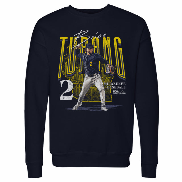 Brice Turang Men's Crewneck Sweatshirt | 500 LEVEL