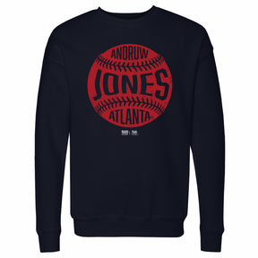 Andruw Jones Men's Crewneck Sweatshirt | 500 LEVEL