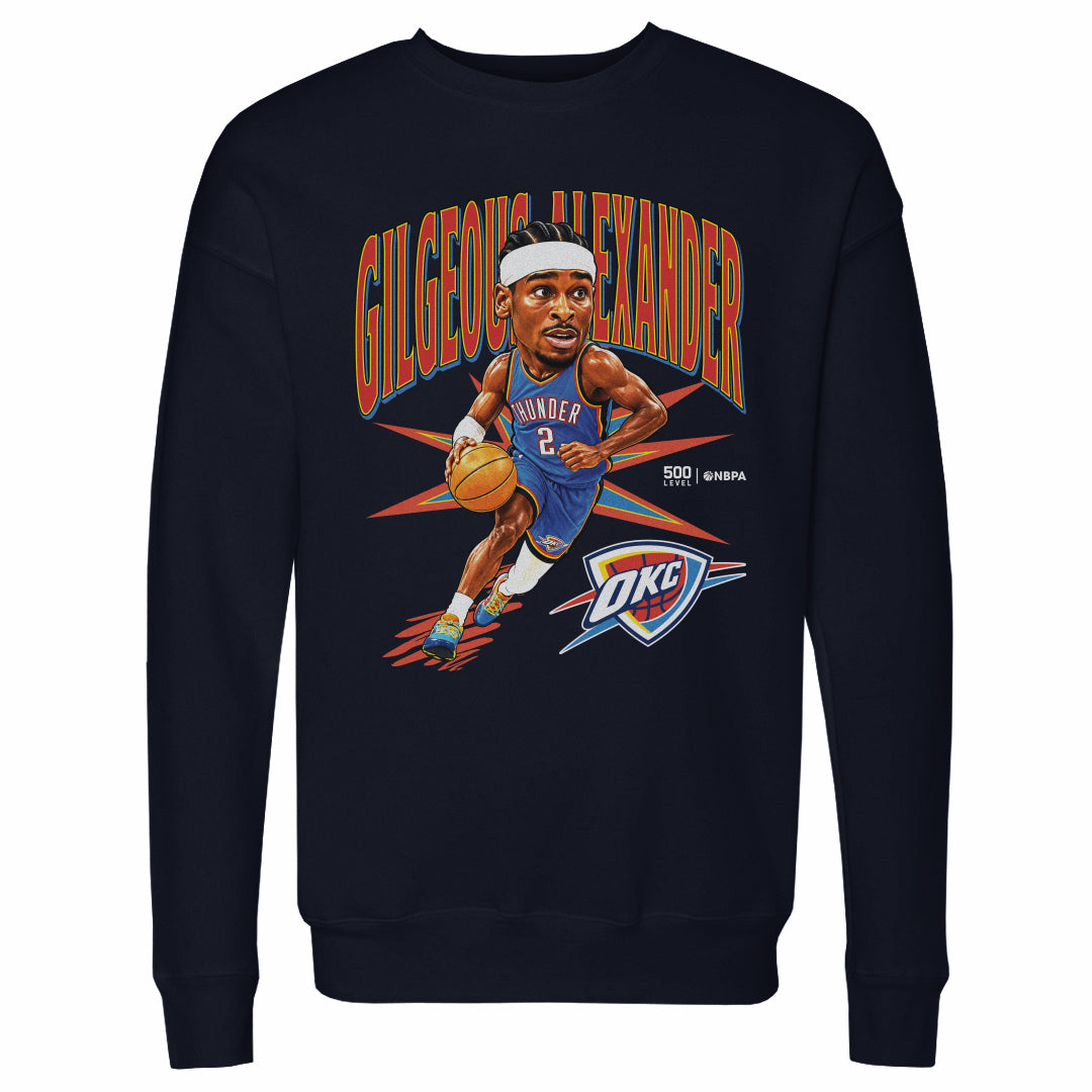 Shai Gilgeous-Alexander Men's Crewneck Sweatshirt | 500 LEVEL