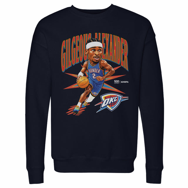 Shai Gilgeous-Alexander Men's Crewneck Sweatshirt | 500 LEVEL