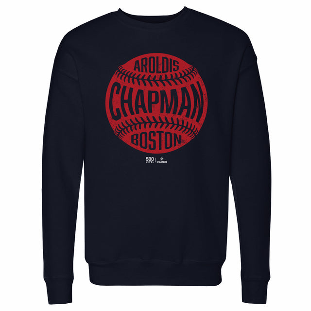 Aroldis Chapman Men's Crewneck Sweatshirt | 500 LEVEL