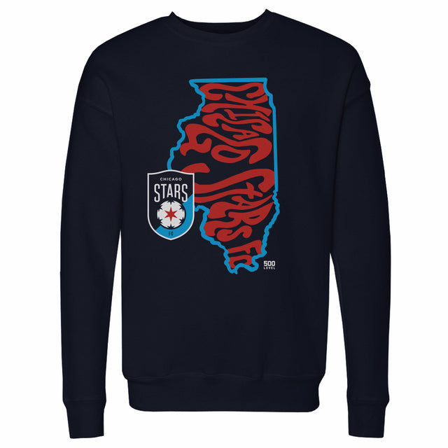 Chicago Stars FC Men's Crewneck Sweatshirt | 500 LEVEL