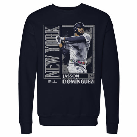 Jasson Dominguez Men's Crewneck Sweatshirt | 500 LEVEL