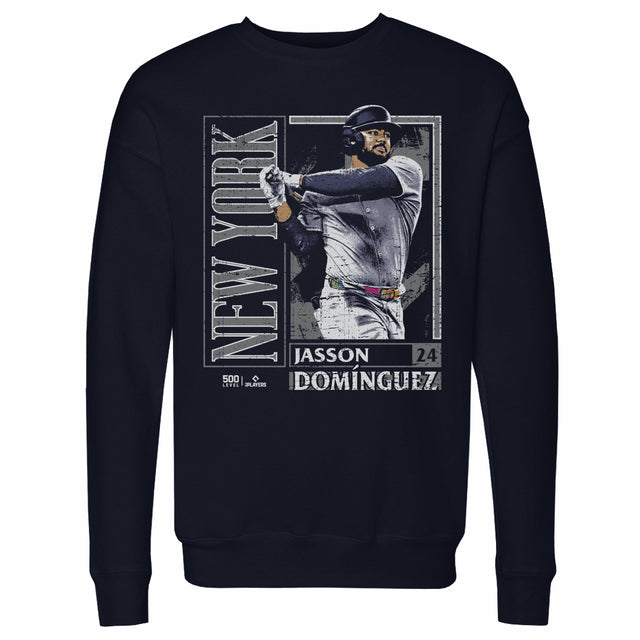 Jasson Dominguez Men's Crewneck Sweatshirt | 500 LEVEL
